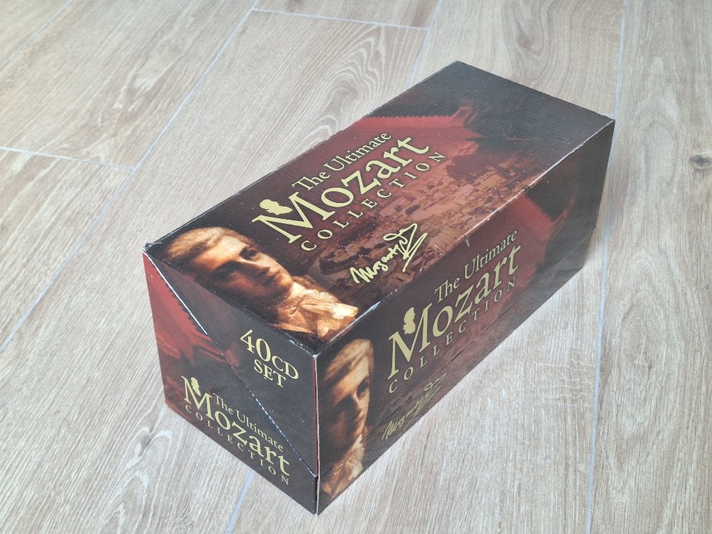 Mozart CD-box: The Ultimate Mozart Collection (40 cd's), Ophalen of Verzenden, Gebruikt, Boxset, Mozart