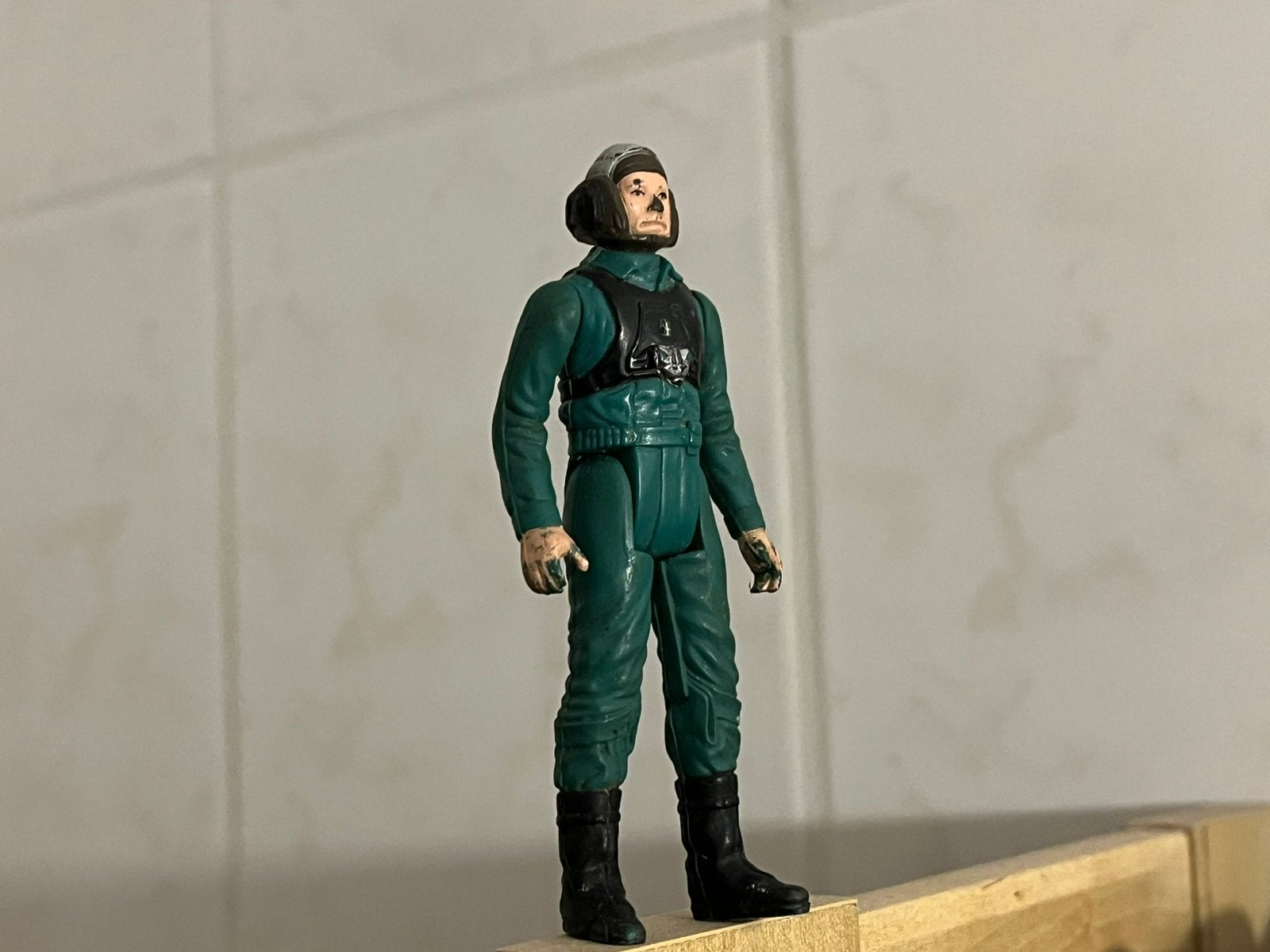 Figurine vintage Kenner Star Wars A-Wing Pilot de 1984, Collections, Enlèvement ou Envoi, Comme neuf, Figurine