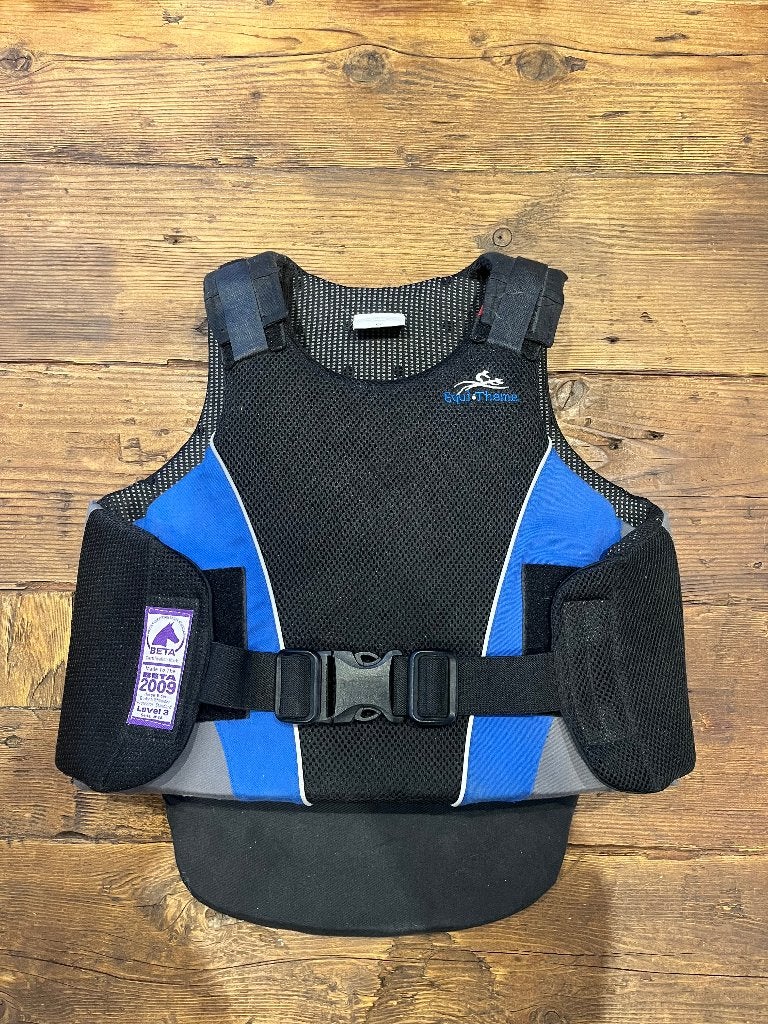 Body & Shoulder Protector Equitheme voor paardrijden, Ophalen, Blauw, Overige merken, Zo goed als nieuw