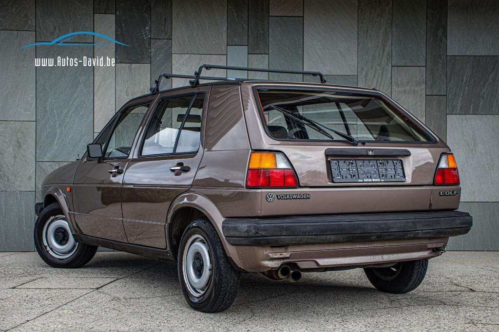 VW Volkswagen Golf MK2 1.3 Benzine / OLDTIMER, Auto's, Voorwielaandrijving, Stof, 4 cilinders, Bedrijf
