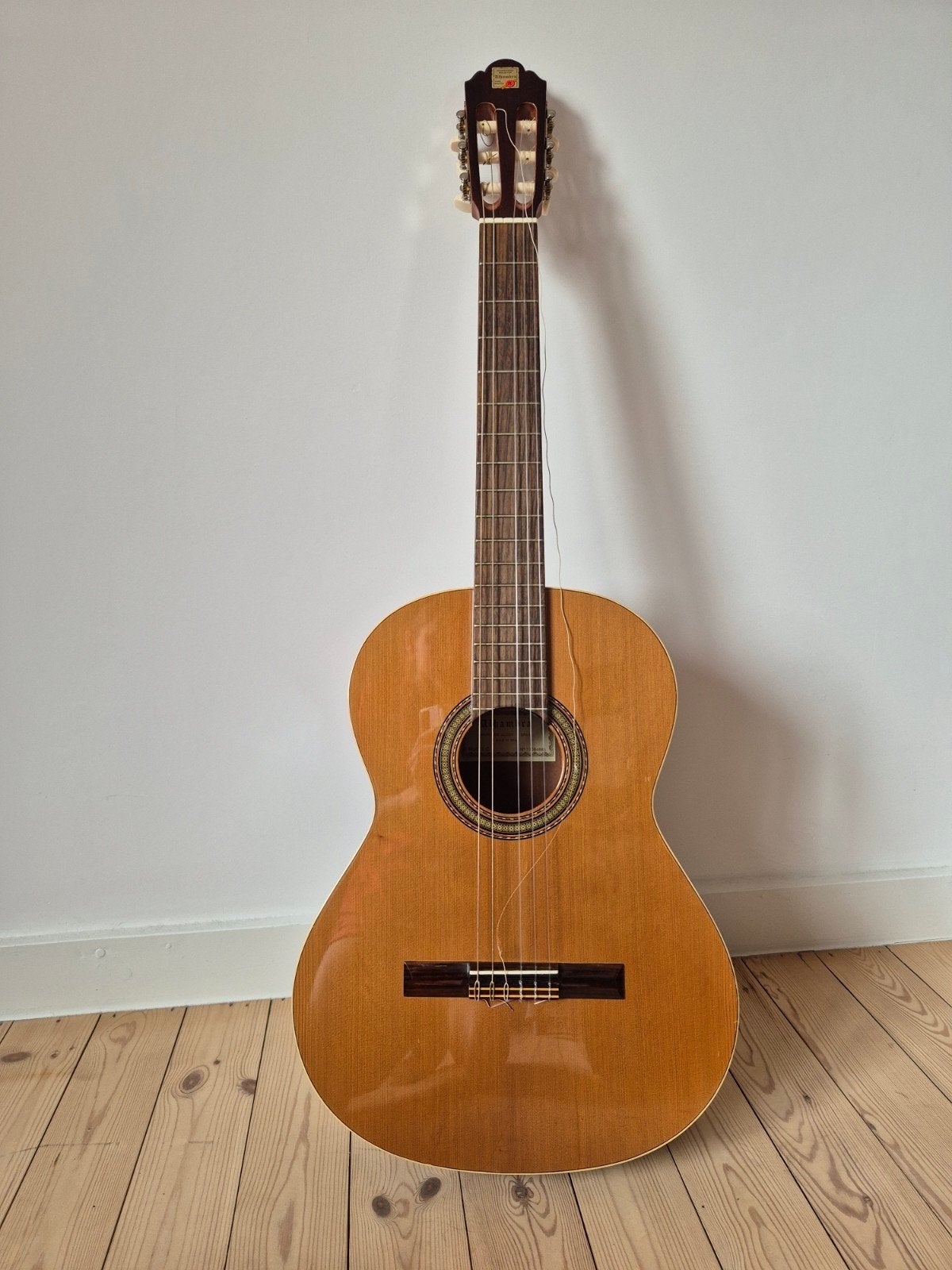 gitaar alhambra mod. 1C, Enlèvement, Utilisé, Guitare classique ou espagnole, Avec valise