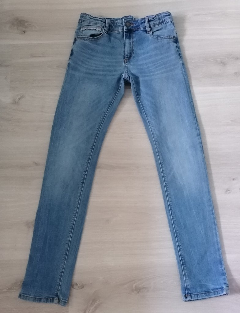 Jeansbroek WE,maat 164, Enfants & Bébés, Vêtements enfant | Taille 164, Pantalon, Garçon, WE, Enlèvement ou Envoi