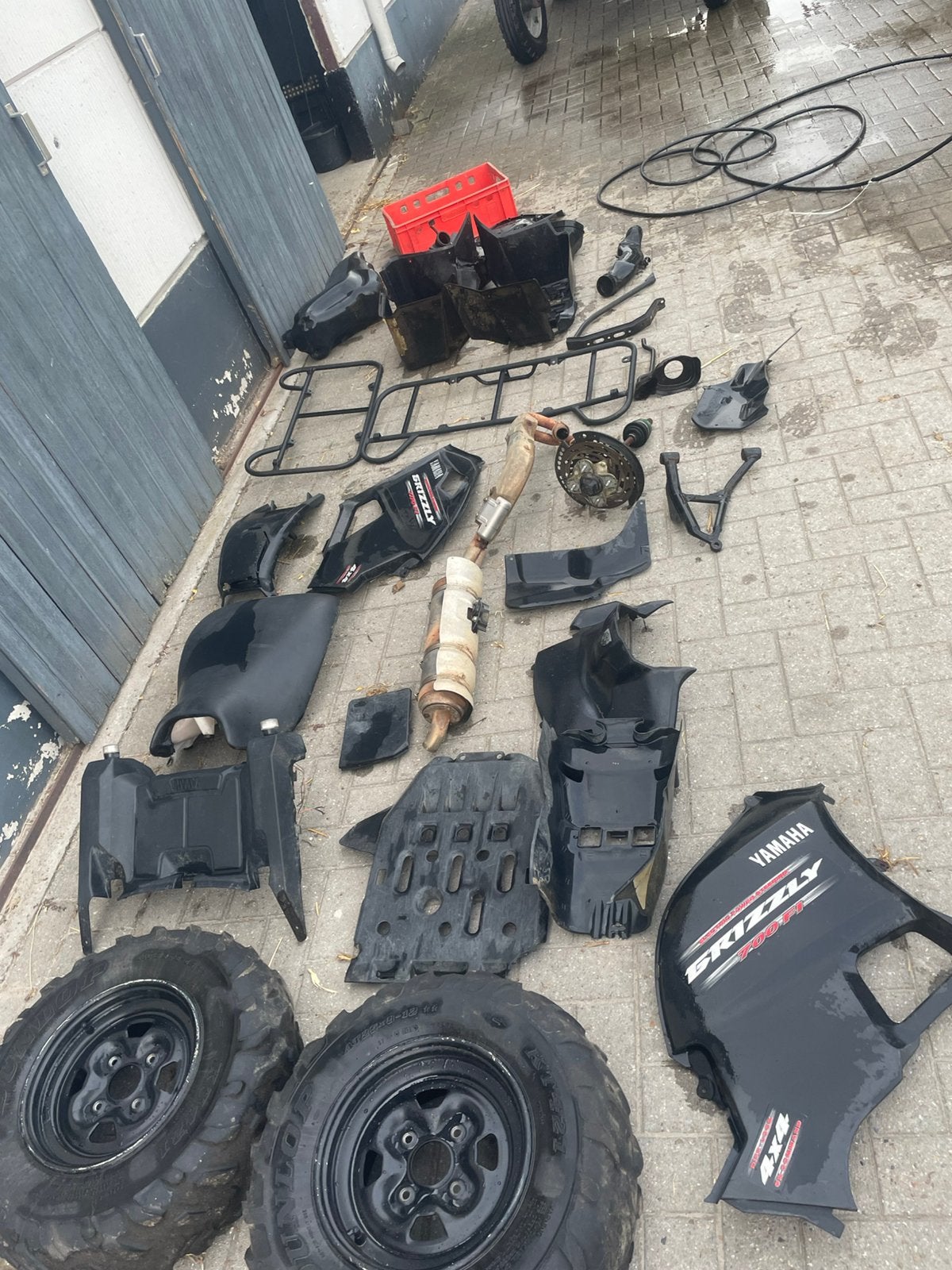 Yamaha grizzly 700, Enlèvement, Comme neuf