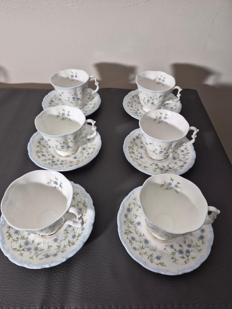 Royal Albert Caroline dames kopjes- 6 stuks, Ophalen of Verzenden