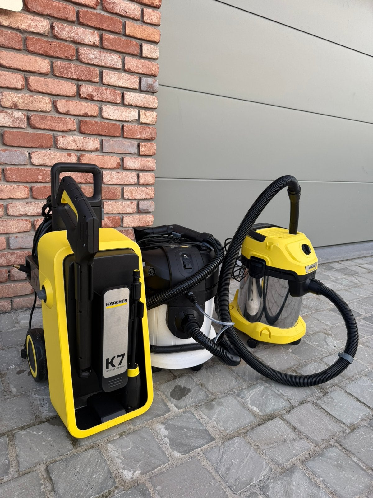 Lot karcher + produits + accessoires, Enlèvement, Comme neuf