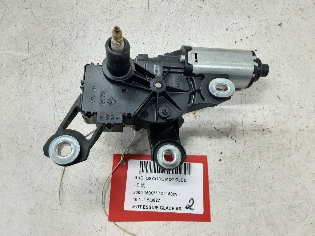 RUITENWISSERMOTOR ACHTER Audi Q5 (8RB) (8E9955711E), Gebruikt, Mevr. I. Hauben, Audi, Rue de l'Espoir 34 34
4030  GRIVEGNÉE, BE