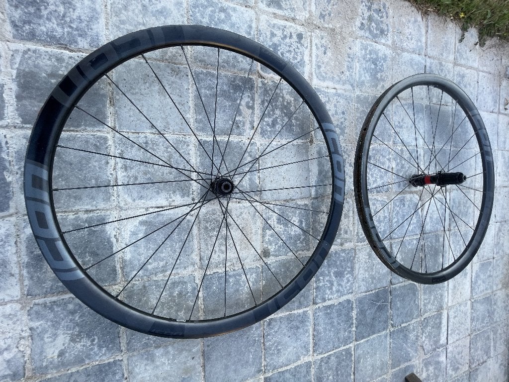 Cyclocross carbonwielen - ultegra-slangen, Fietsen en Brommers, Fietsonderdelen, Zo goed als nieuw, Wiel, Carbon, Ophalen of Verzenden