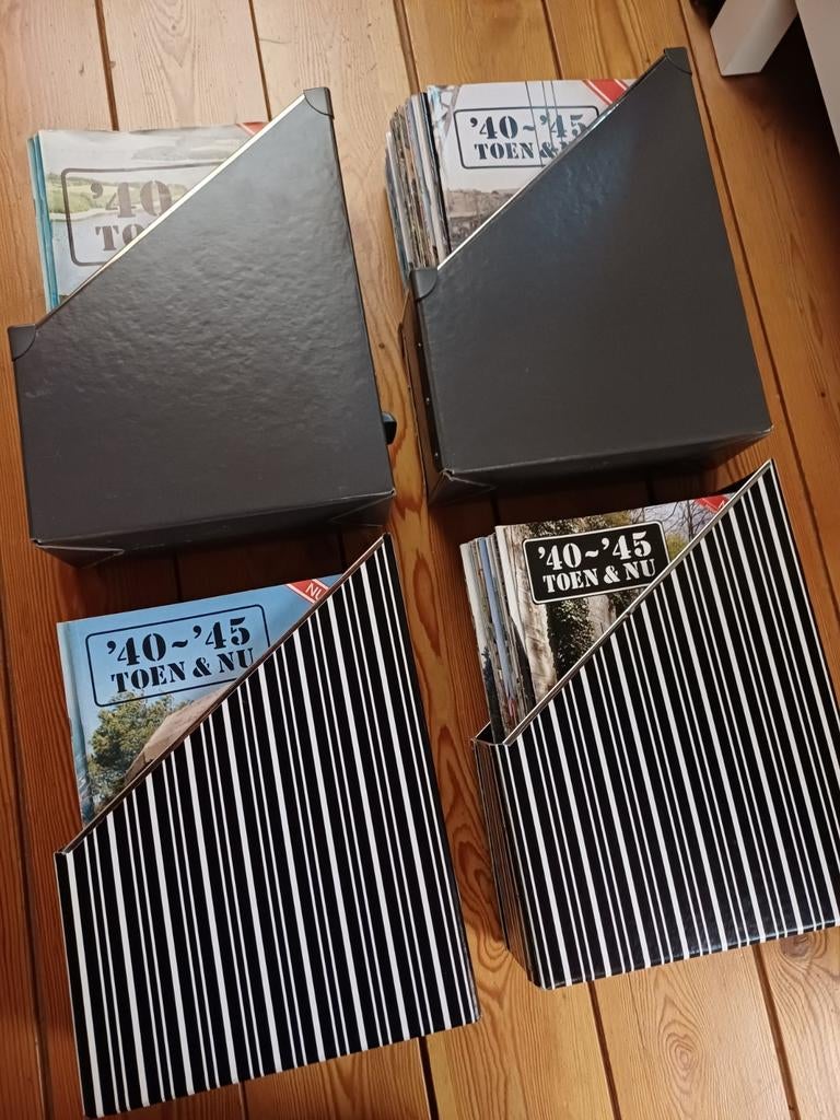 40 45 Toen en nu 143 verschillende nrs, Ophalen, Overige soorten, Boek of Tijdschrift