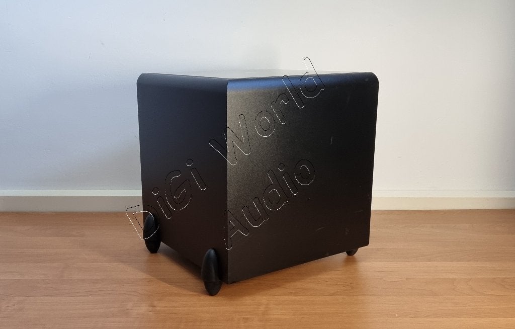 KEF PSW2010 subwoofer, 150 watt of meer, Subwoofer, Ophalen of Verzenden, Zo goed als nieuw