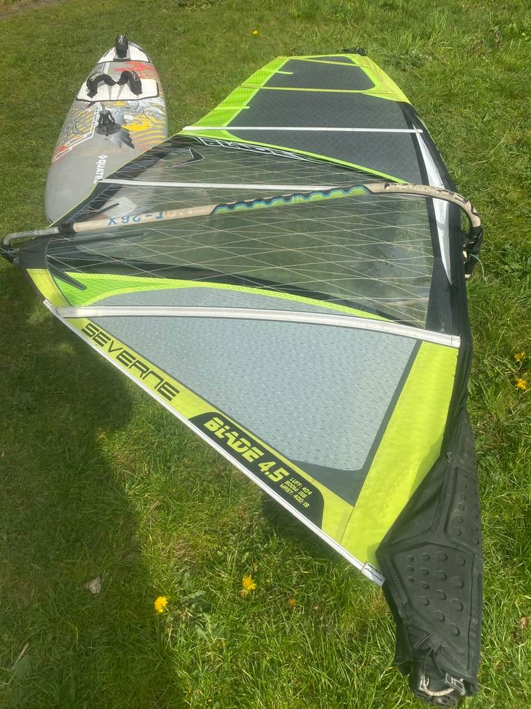 Severne 4.5 Blade complete set, Sports nautiques & Bateaux, Planche à voile, Enlèvement, Comme neuf, Voile, Moins de 5 m²
