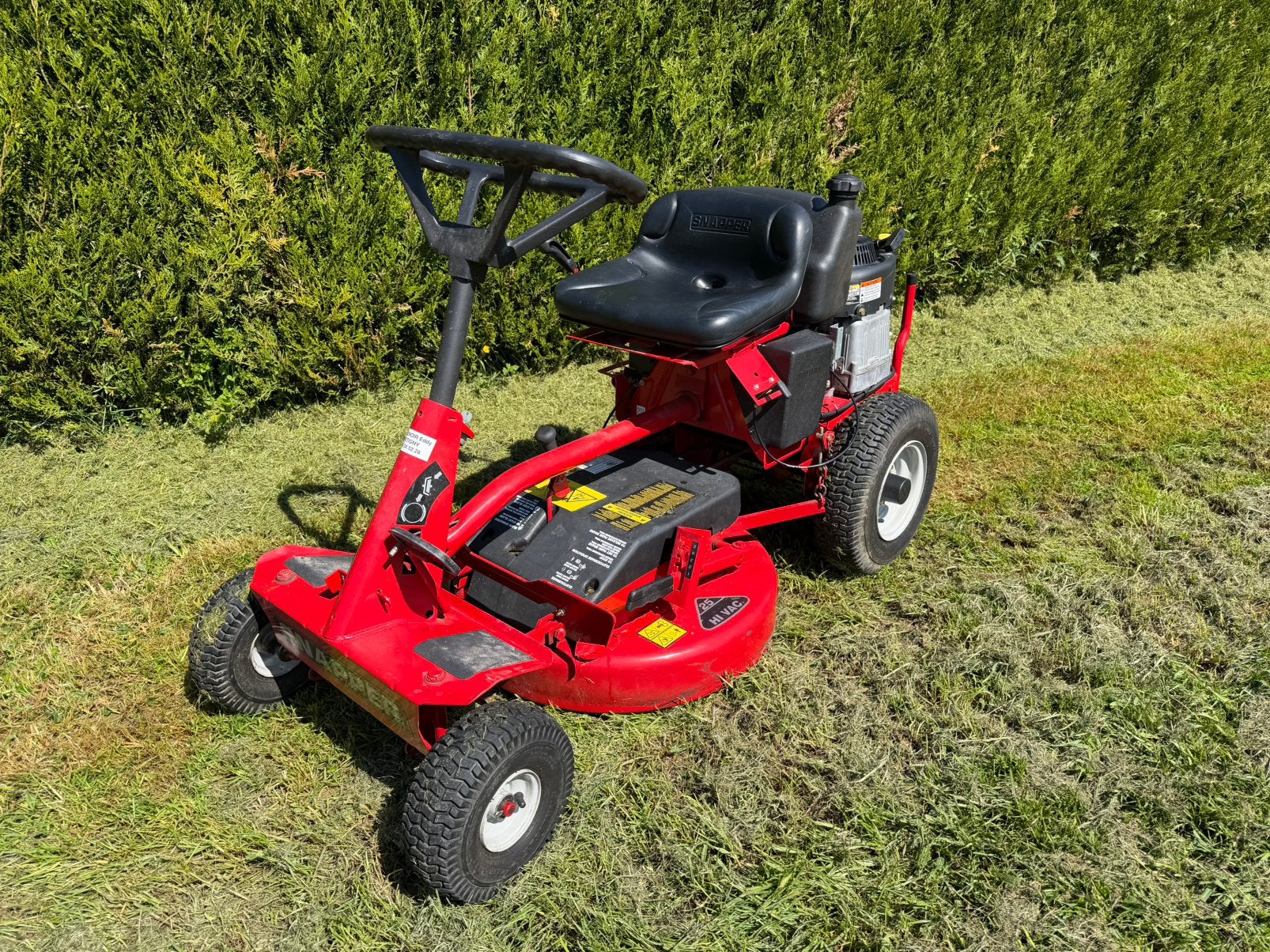Tracteur tondeuse Snapper, Jardin & Terrasse, Tondeuses autoportées, Enlèvement