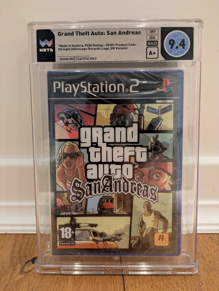 Grand Theft Auto: San Andreas WATA score 9.4 A+, Ophalen