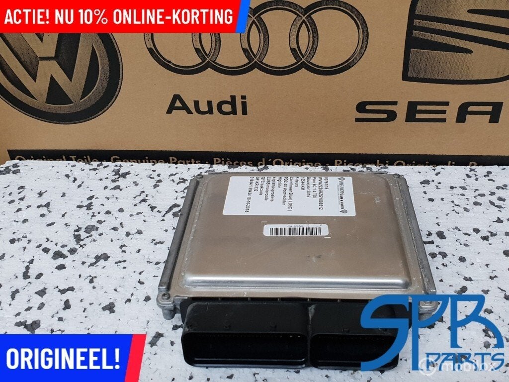 ECU Computer Motormanagement 1.4 TDI CUSB Polo 6C 04B907445, Enlèvement ou Envoi, Volkswagen, Utilisé