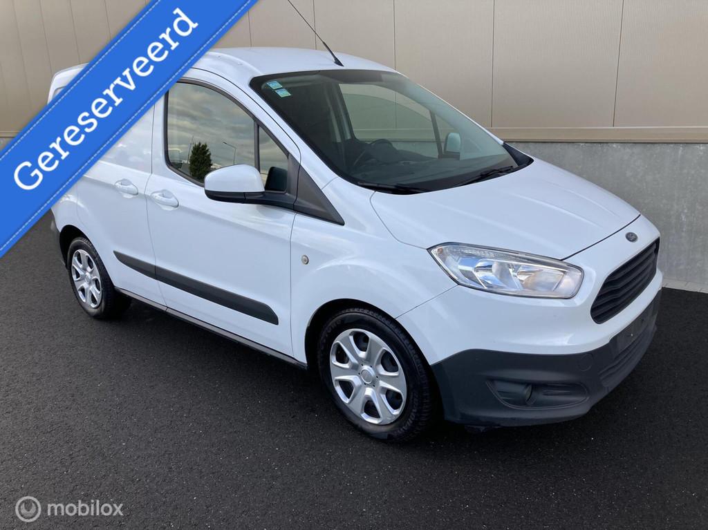Ford Transit Courier AIRCO EURO 6 € 3999,- + 21% BTW/ TAX, Auto's, Stof, 4 cilinders, 1257 kg, Wit