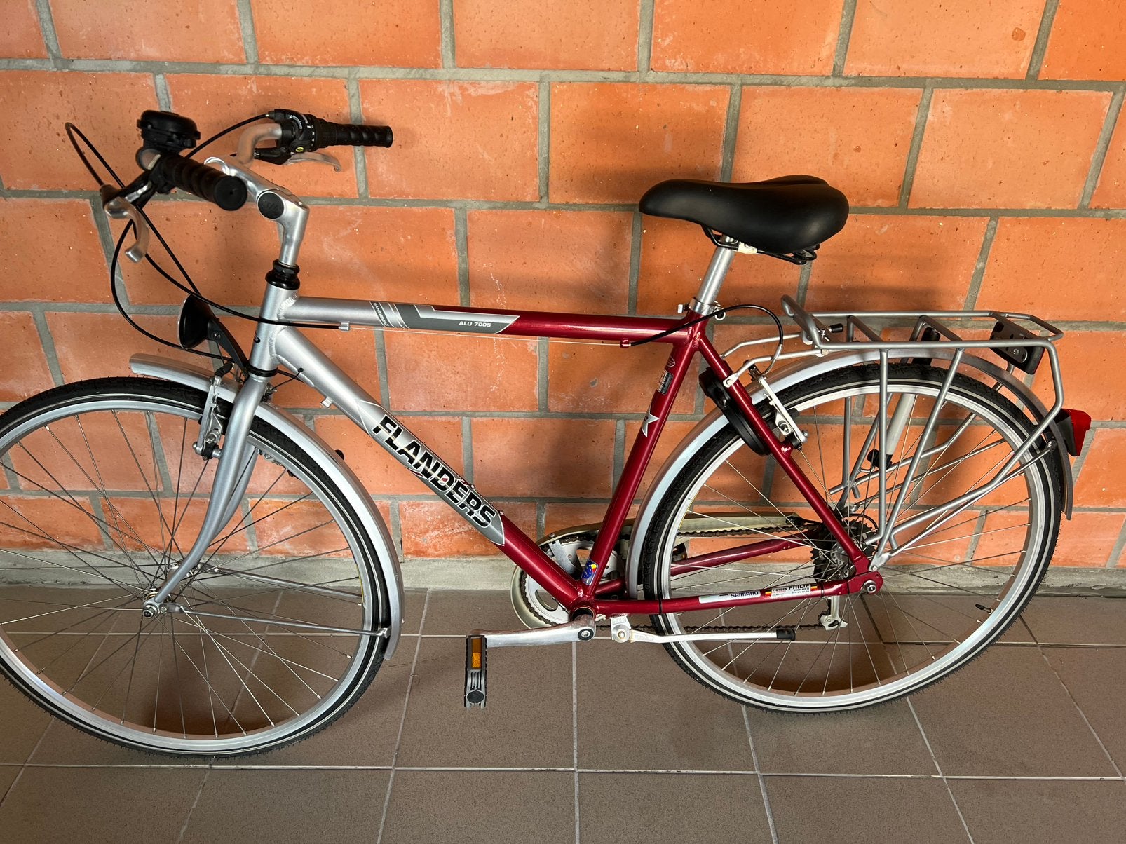 Herenfiets Flanders, Enlèvement, Utilisé, Moins de 10 vitesses, Autres marques