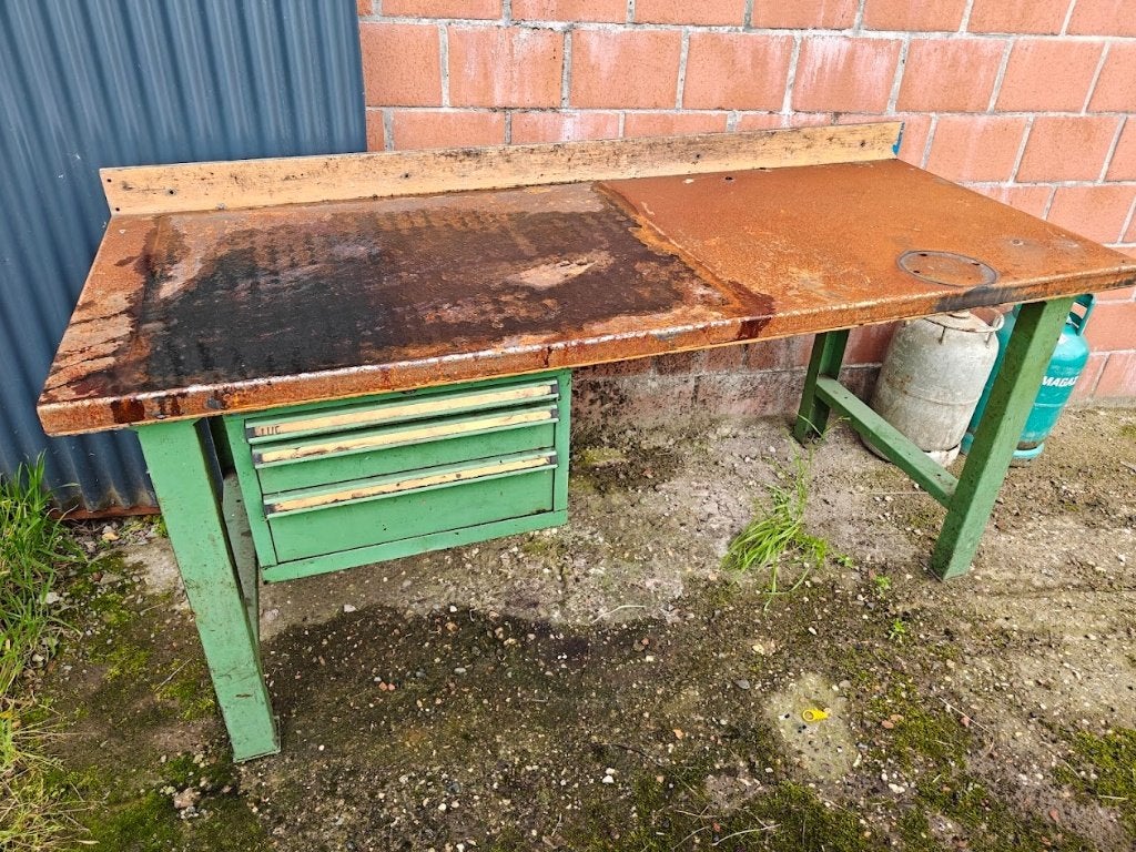 werkbank met lade, Bricolage & Construction, Enlèvement, Utilisé, 170 cm ou plus