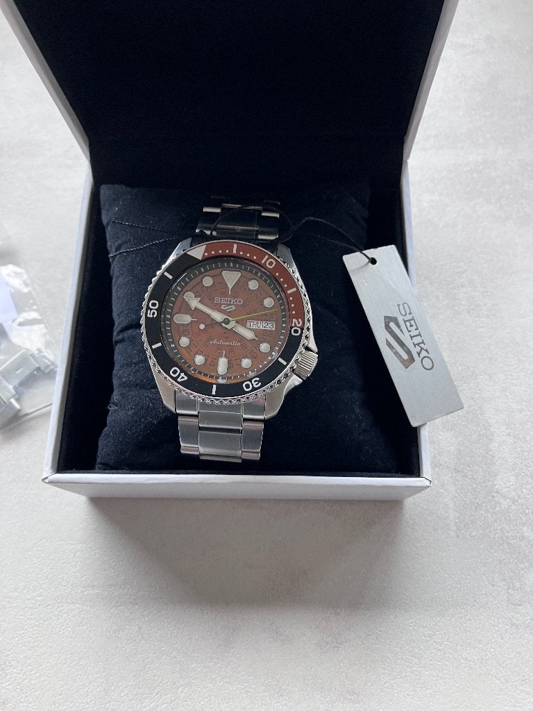 Seiko horloge Nieuw Limited edition, Handtassen en Accessoires, Polshorloge, Overige materialen, Nieuw, Ophalen of Verzenden