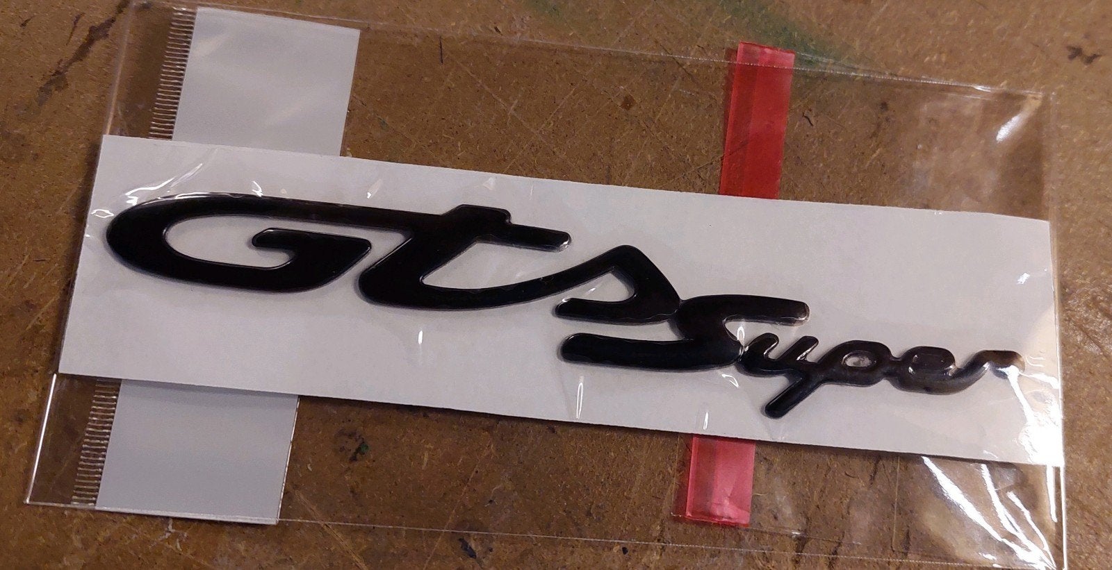 Logo emblème Vespa GTS Super, Fietsen en Brommers, Ophalen of Verzenden