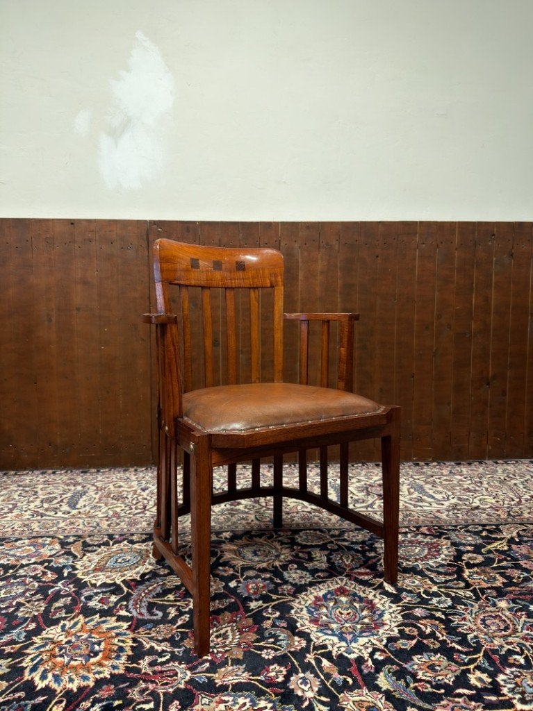 Klassiek Engels Globe Wernicke Stoel Bureaustoel, Antiquités & Art, Antiquités | Bureau & Affaires, Enlèvement
