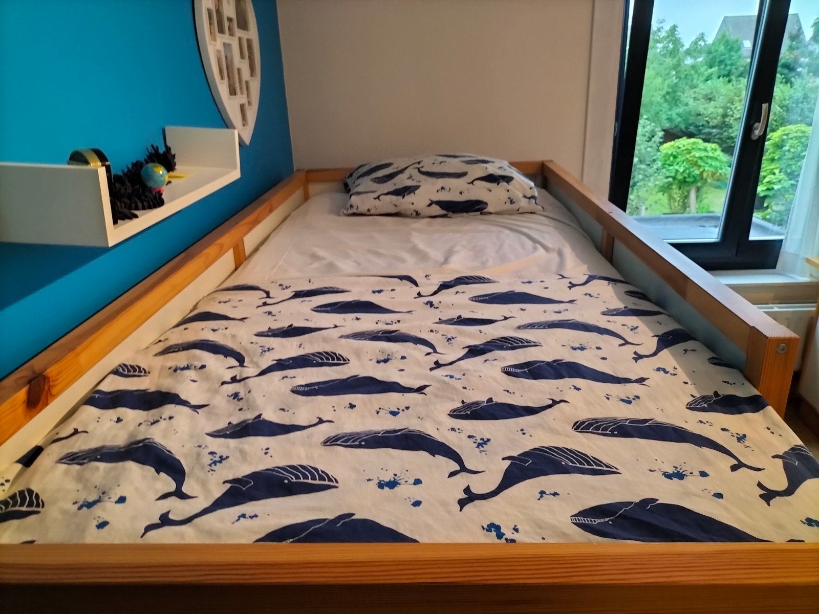 IKEA Kura bed, Ophalen of Verzenden, Gebruikt, Halfhoogslaper