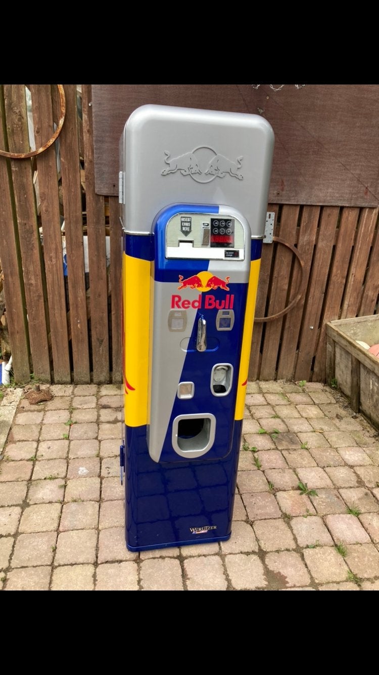 Distributeur Wurlitzer W-64 Nostalgic Red Bull, Collections, Machines | Autre, Enlèvement, Comme neuf