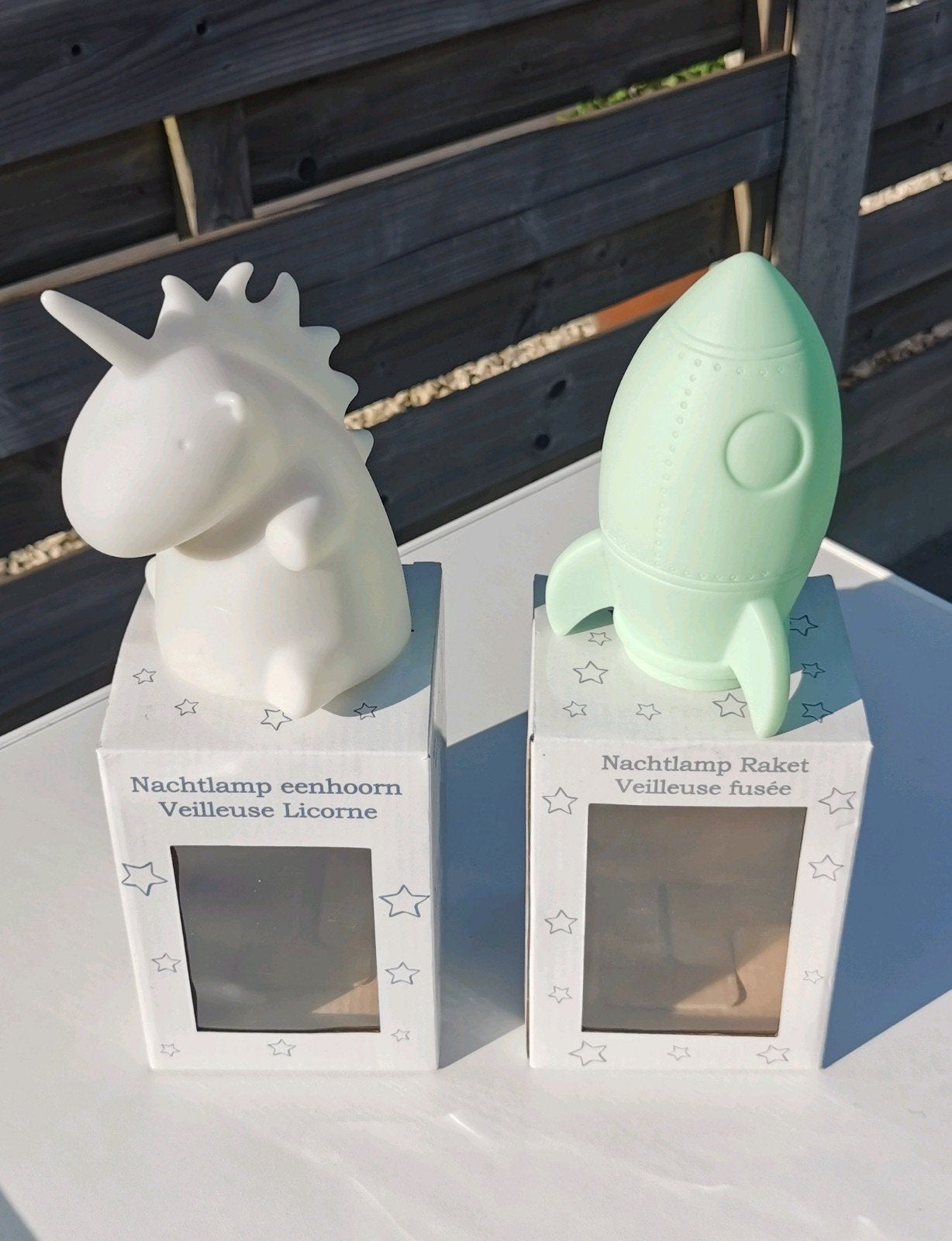 Veilleuse licorne et fusée, Enlèvement ou Envoi, Neuf, Sans fil, Lampe