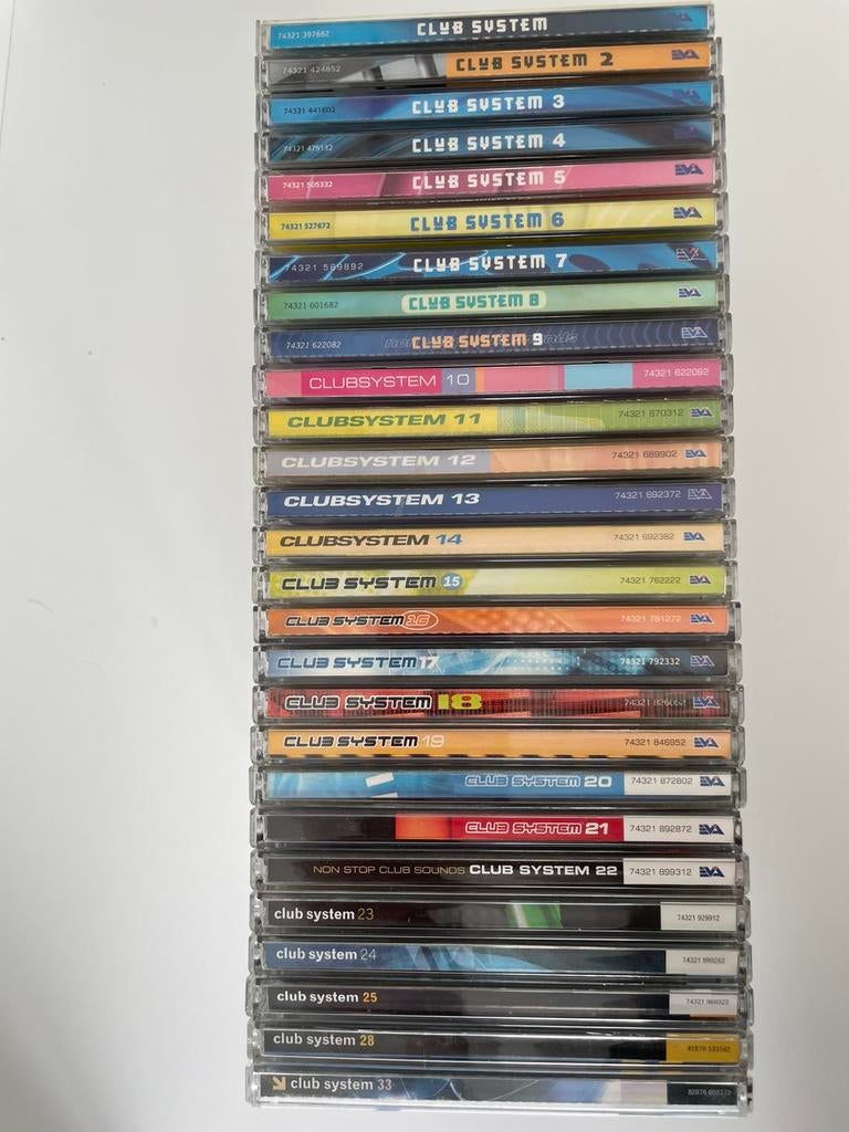 Club System collectie etc, Cd's en Dvd's, Ophalen of Verzenden, Gebruikt, Dance