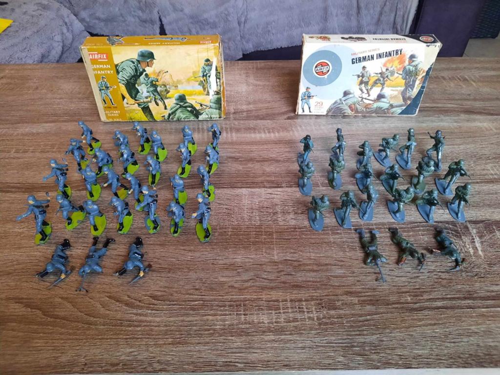 Airfix Duitse soldaten, Hobby en Vrije tijd, Modelbouw | Figuren en Diorama's, Ophalen of Verzenden