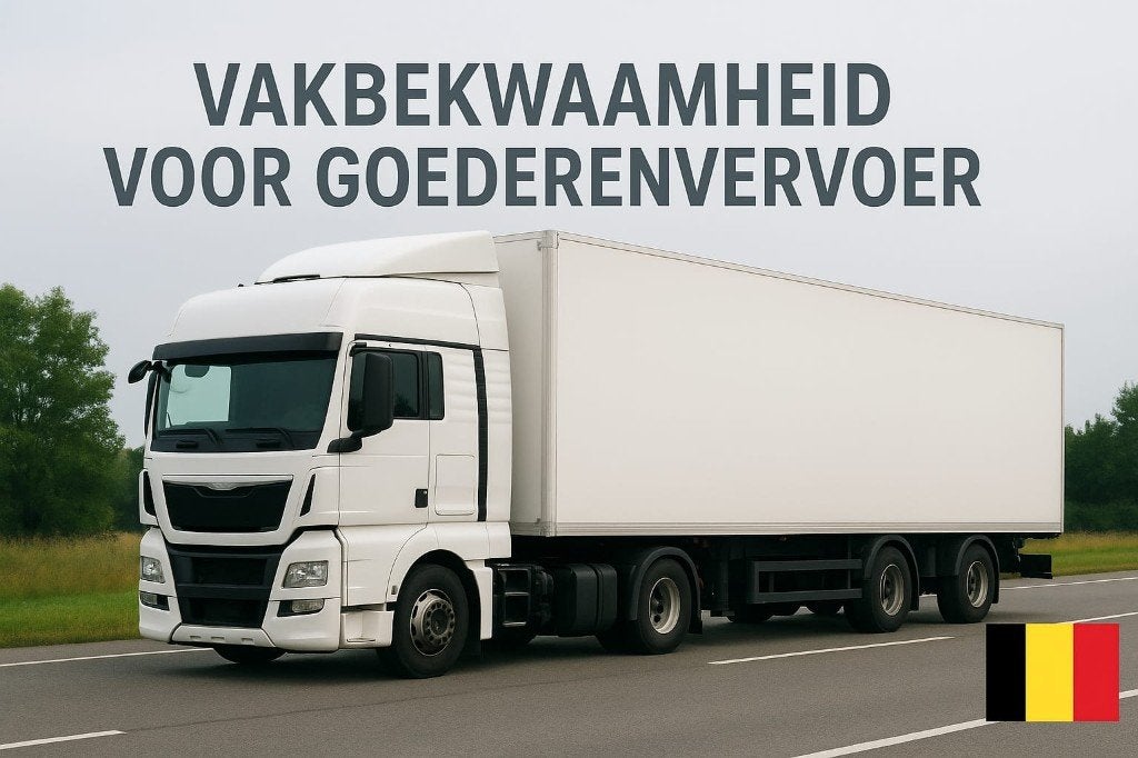 Vakbekwaamheid goederenvervoer over de weg * te huur *, Tot en met 24 uur, Vanaf 3 jaar, Freelance of Uitzendbasis