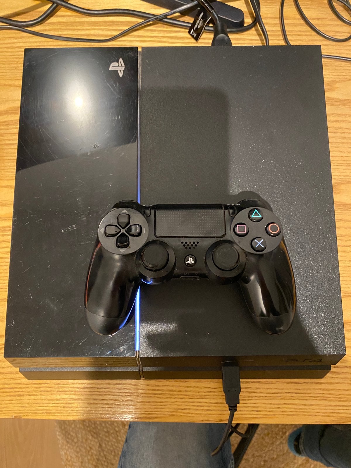 PlayStation 4 Fat 500 Go + manette + 23 jeux, Consoles de jeu & Jeux vidéo, 500 GB, Avec 1 manette, Enlèvement, Utilisé