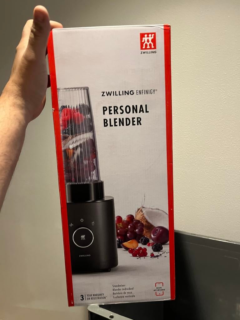 Zwilling Enfinigy Personal Blender, Ophalen, Zo goed als nieuw, Blender