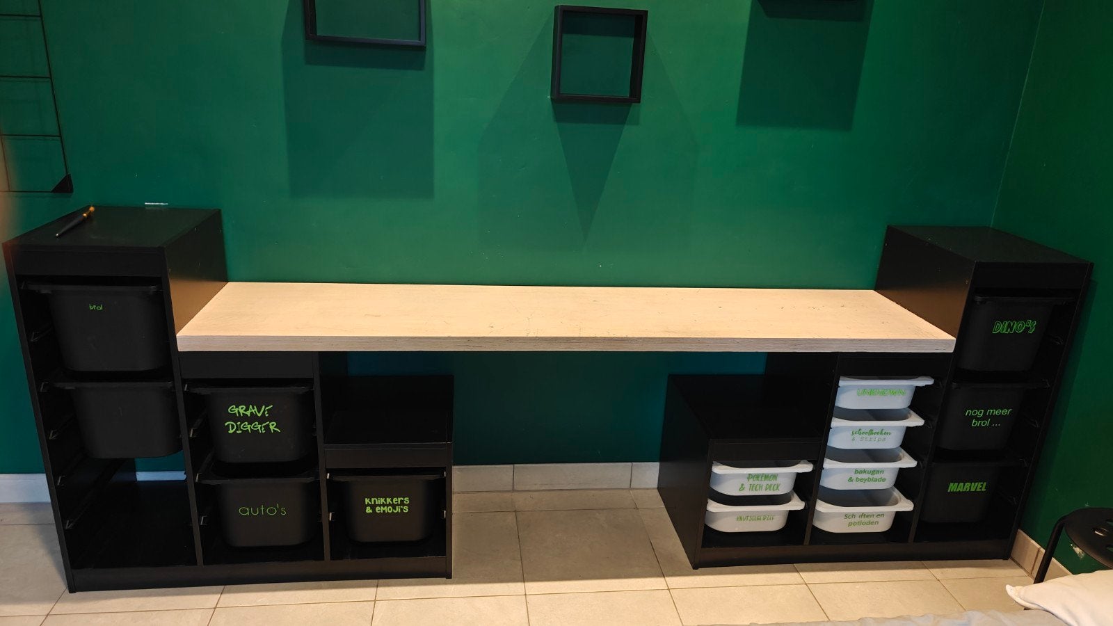 Ikea Trofast bureau, Maison & Meubles, Enlèvement, Utilisé