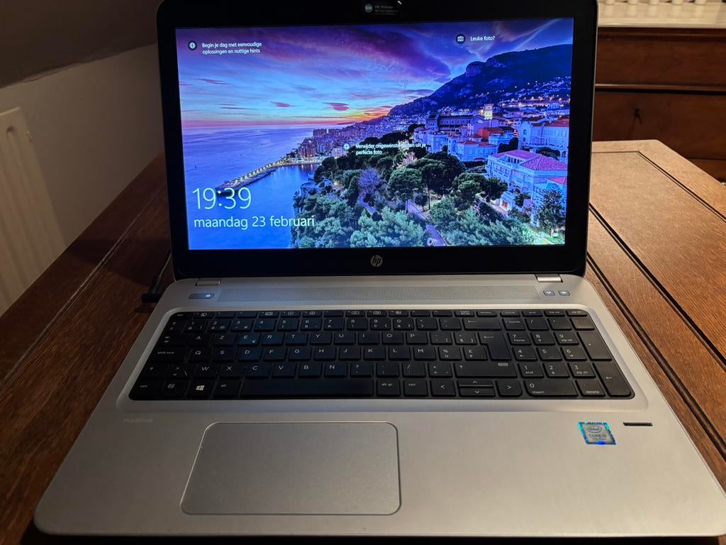 Laptop HP Probook 450 G4 i5-CPU 8Gb 256Gb SSD, Gebruikt, HDD, 2 tot 3 Ghz, 15 inch