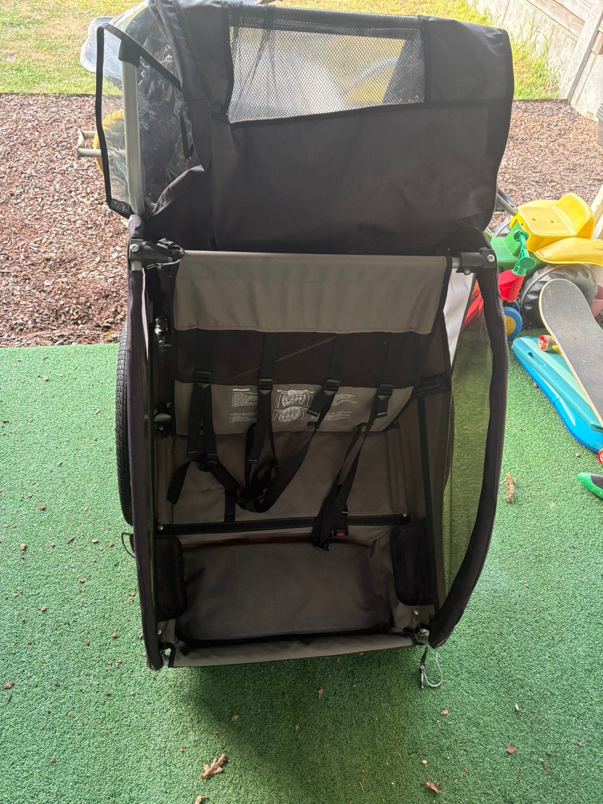 Fietskar 2 personen, Ophalen, Gebruikt, Vering, 20 tot 40 kg