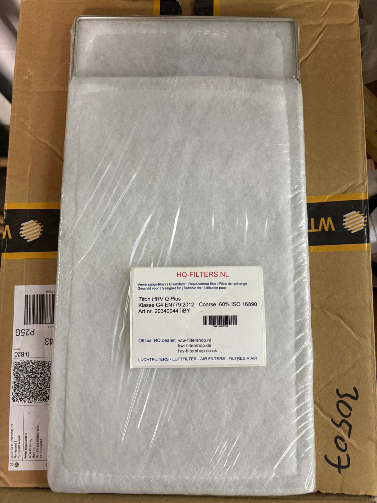 Titon filters, Diversen, Ophalen, Nieuw