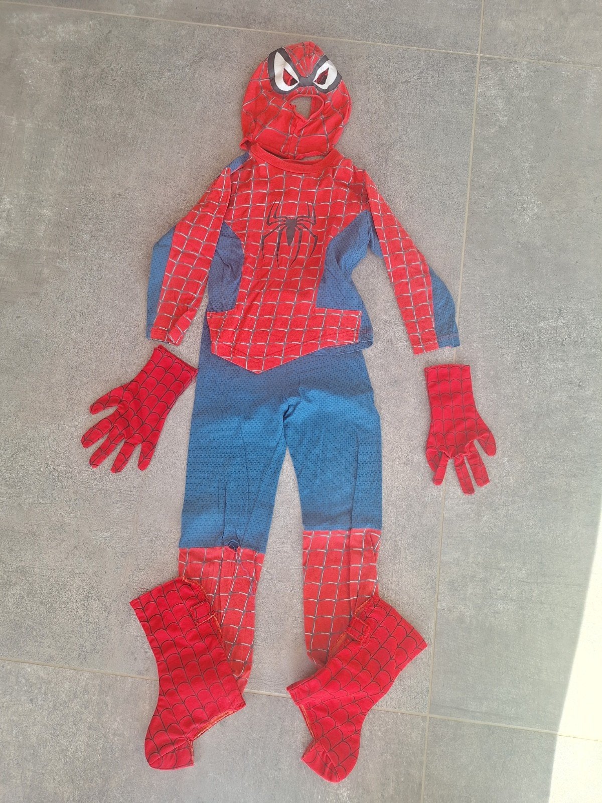 deguisement Spiderman 5-7 ans, Ophalen, Gebruikt, 110 t/m 116, Jongen of Meisje