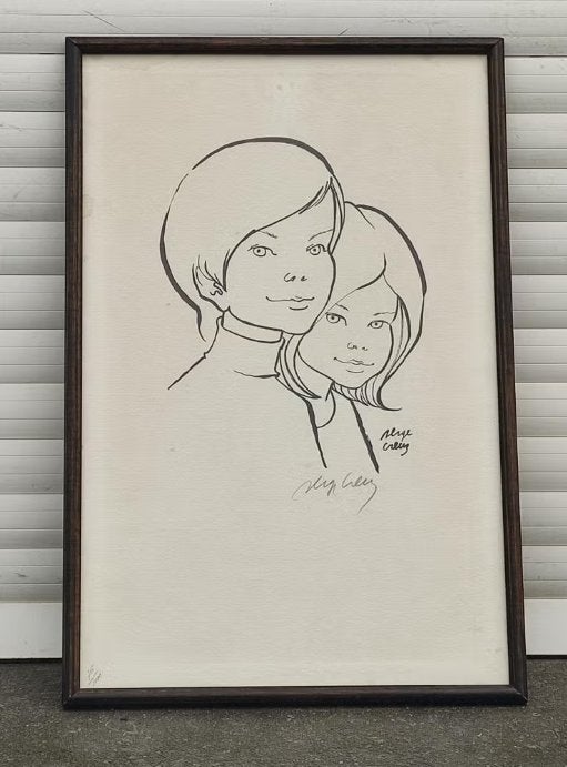 lithographie signe serge creuz, Enlèvement ou Envoi, Lithographie