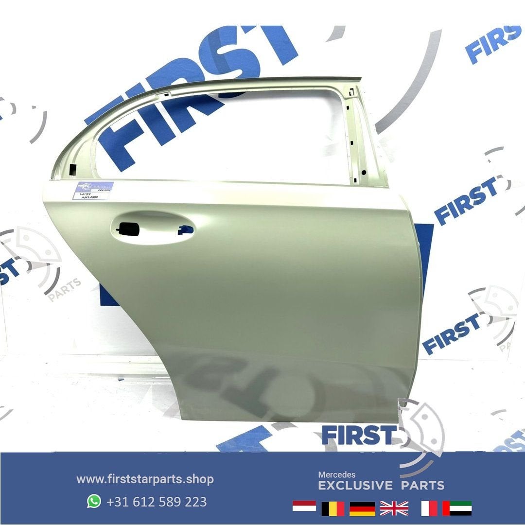 A1777301400 W177 A KLASSE HATCHBACK DEUR KAAL PORTIER WIT ZW, Gebruikt, -, Deur, Achter