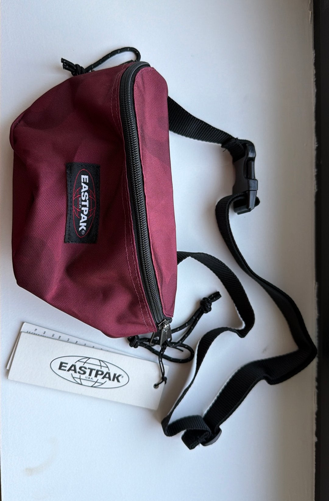 Eastpak bordeau zakje legerprintvlekken, Ophalen of Verzenden, Nieuw, Eastpak