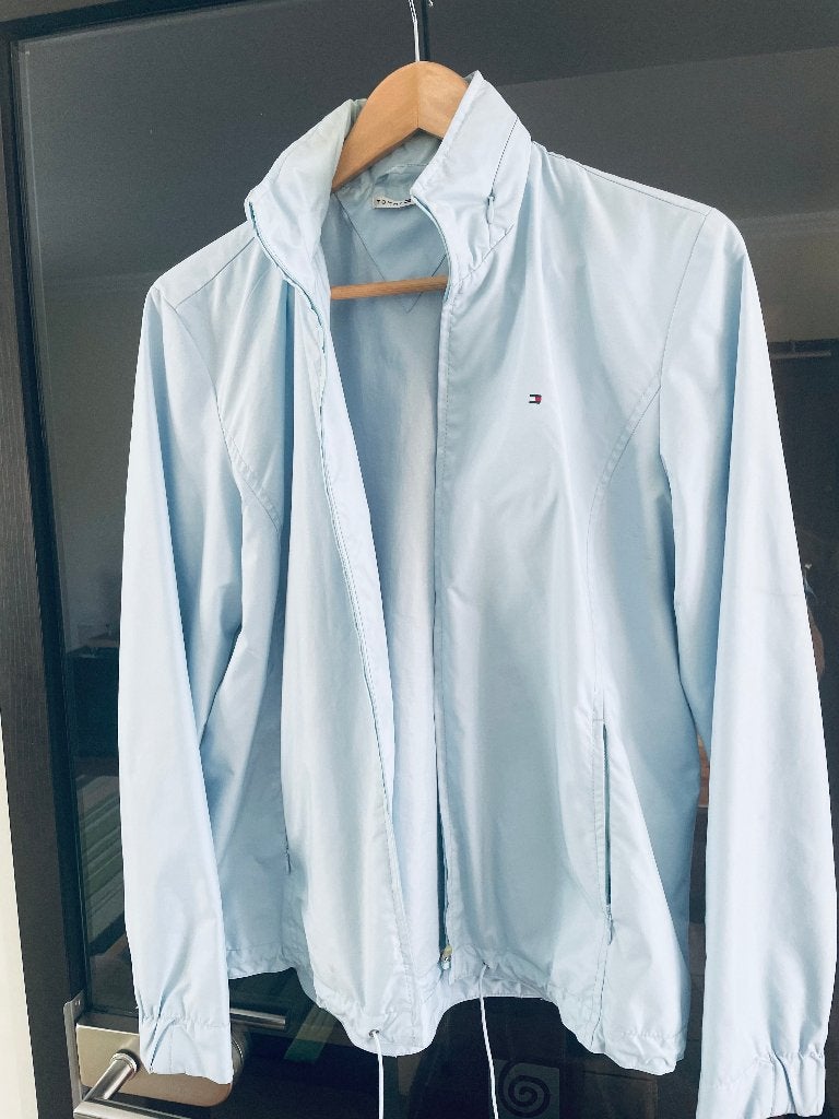 Tommy Hilfiger jas, Maat 38/40 (M), Tommy hilfiger, Blauw, Ophalen of Verzenden