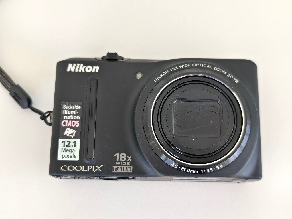 Nikon Coolpix S9100 – Compleet in doos, Ophalen of Verzenden, Niet werkend, Camera