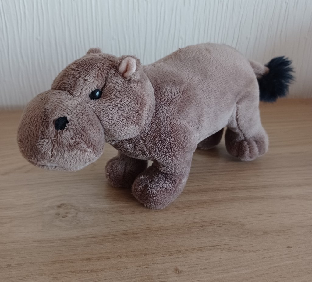 Knuffel Nijlpaard, Overige typen, Nieuw, Ophalen of Verzenden, Met label