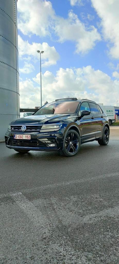 VW Tiguan R-Line 2020  360 ACC + GROOT ONDERHOUD(€2100), Autos, Ford, Particulier, Caméra 360°, Régulateur de distance, Cruise Control