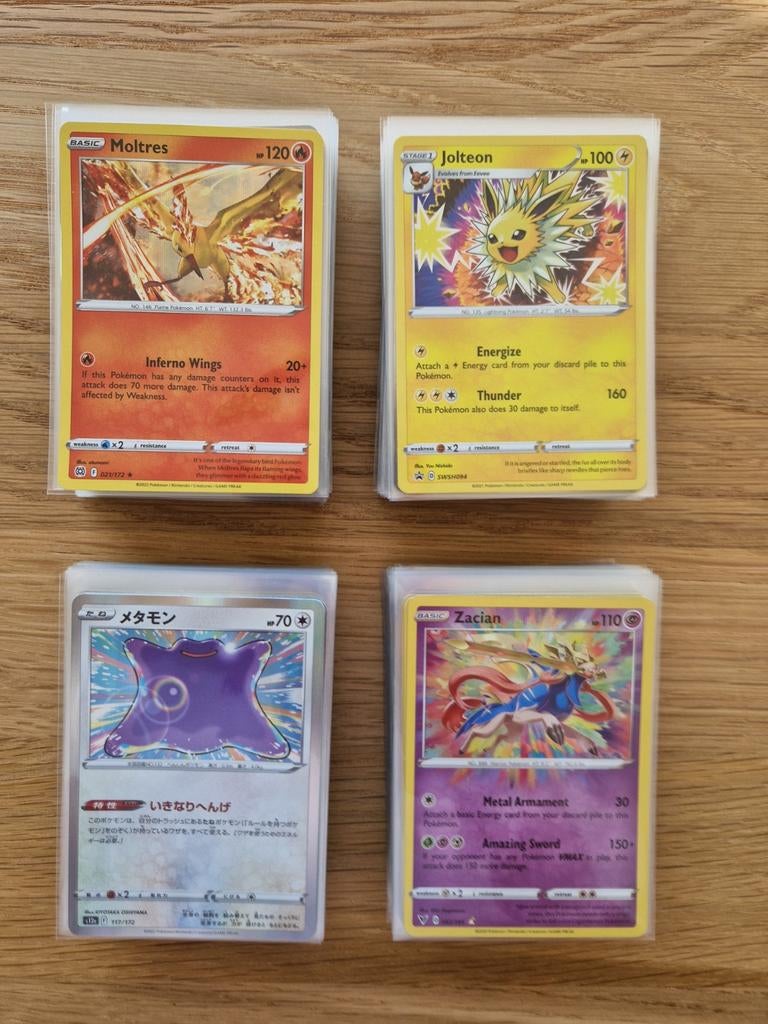 200 Pokémon Holo & Reverse Holo Kaarten – Near Mint –, Ophalen of Verzenden, Zo goed als nieuw, Meerdere kaarten, Foil