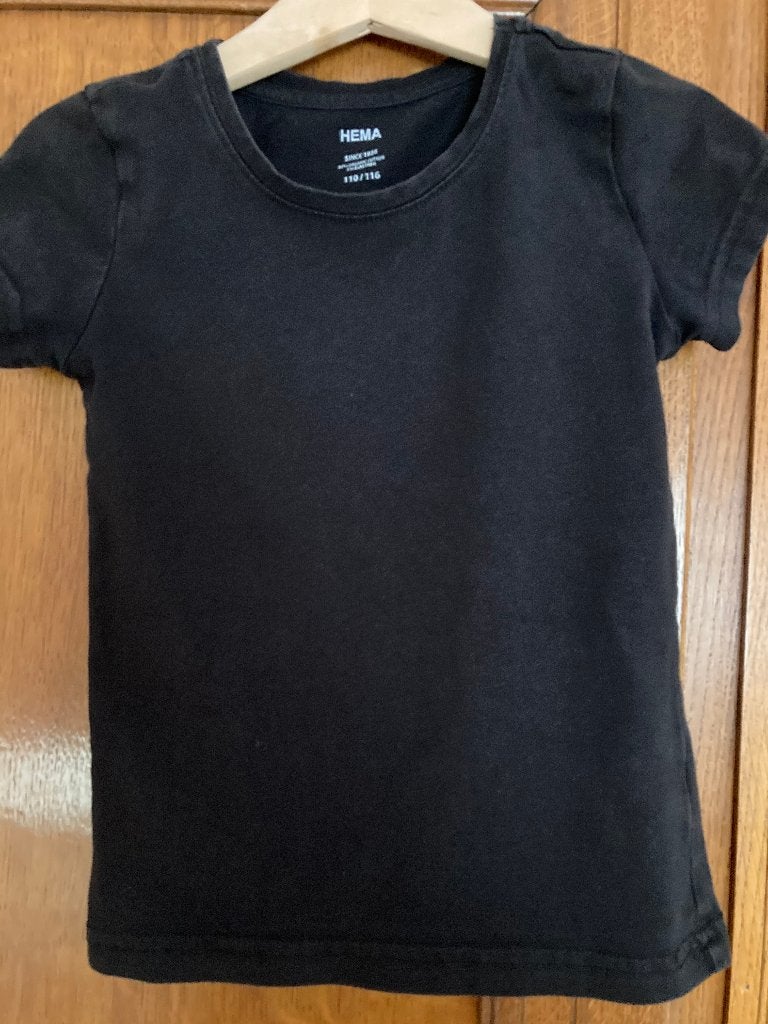 Tee-shirt à coton bio - 5-6 ans, Hema, TAO, Obaibi, .., Autres types, Enlèvement, Utilisé