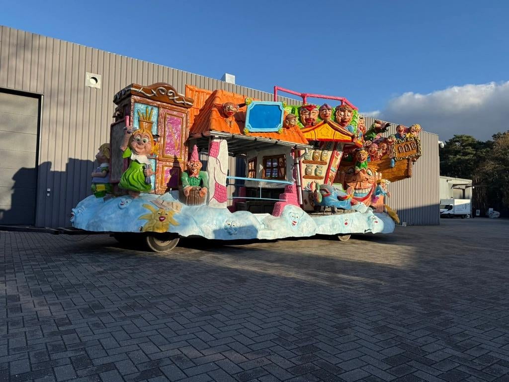 Carnavalswagen te huur, Ophalen