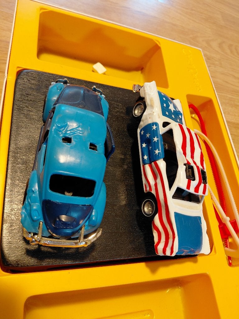 Crazy racers, Verzamelen, Overige Verzamelen, Verzenden, Gebruikt