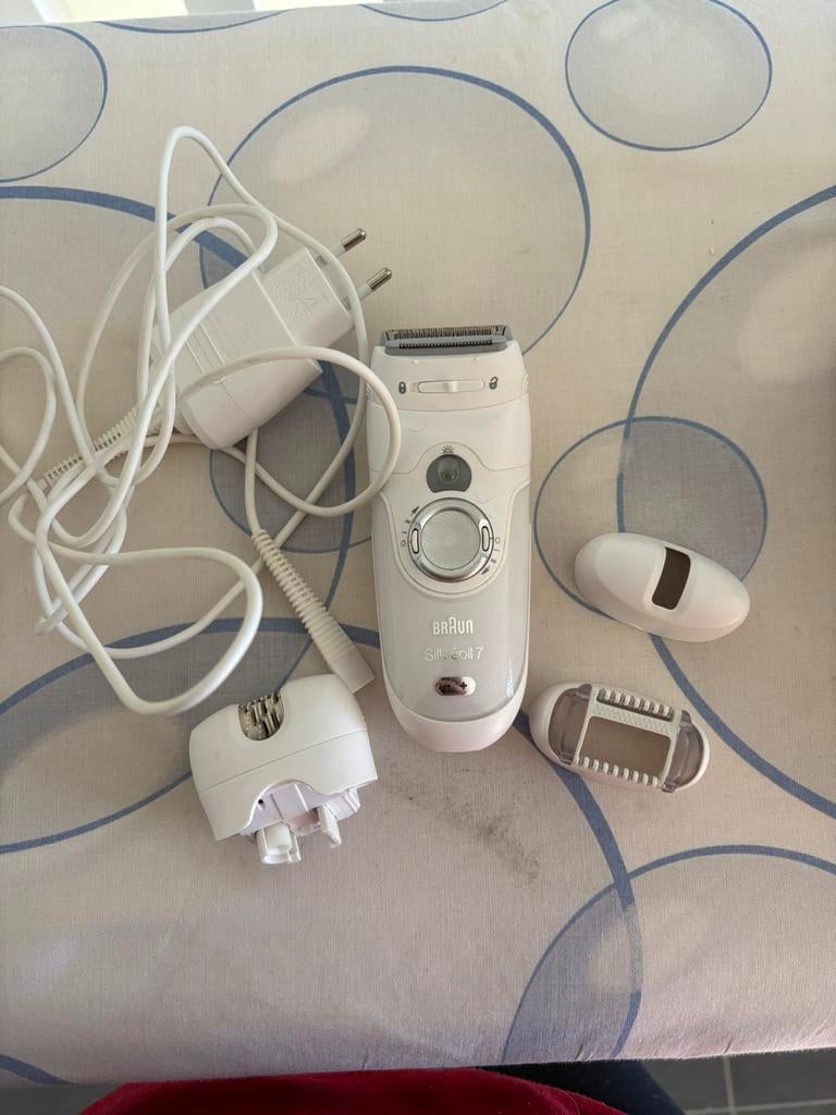 Braun skil épil 7, Ophalen, Gebruikt