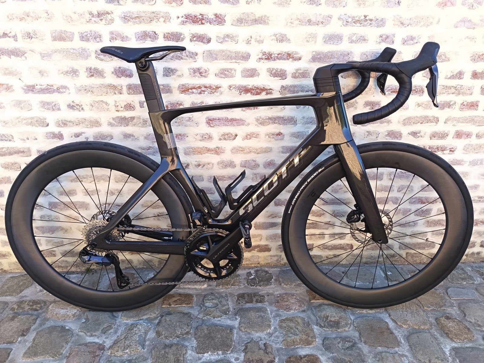 Carbon wielen 65mm XMCS, Enlèvement, Carbone