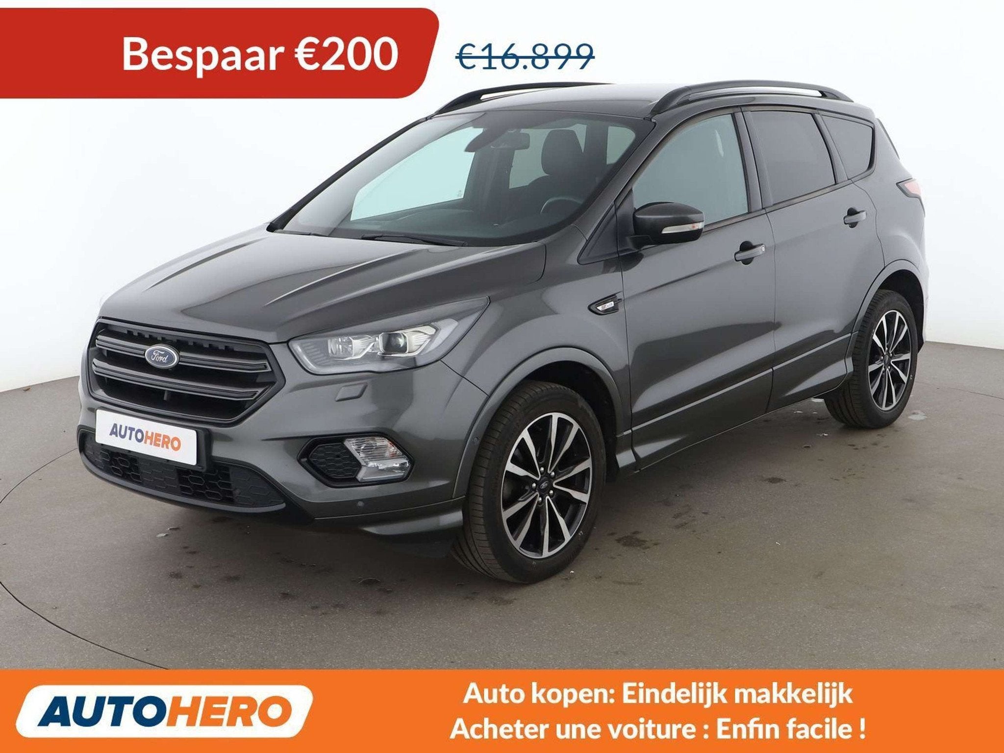 Ford Kuga 1.5 EcoBoost ST-Line (bj 2019), Auto's, Voorwielaandrijving, 5 deurs, Kuga, 150 pk